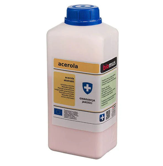 Acerola Vitamin C Pulver 500g BIOMUS - ChemMarkt.de