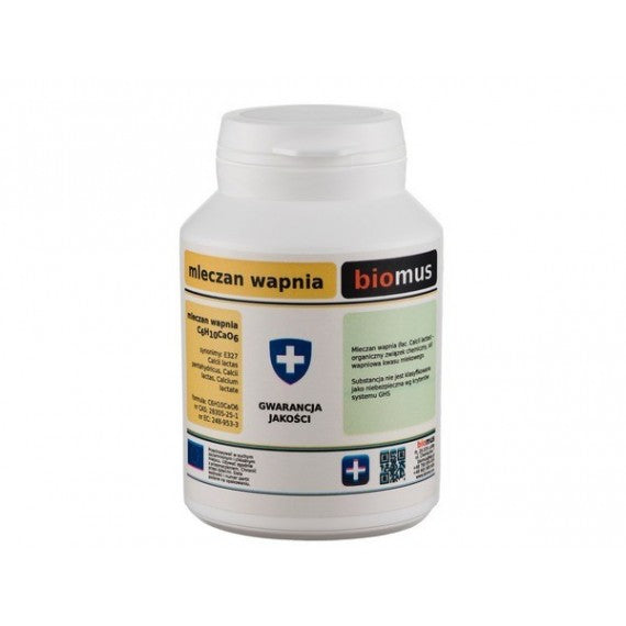 Calciumlactat 100g BIOMUS - ChemMarkt.de