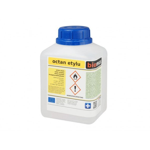 Ethylacetat Essigsäureethylester 500ml BIOMUS - ChemMarkt.de