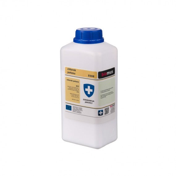 Kaliumchlorid KCl Kaliumsalz der Salzsäure 1kg BIOMUS - ChemMarkt.de