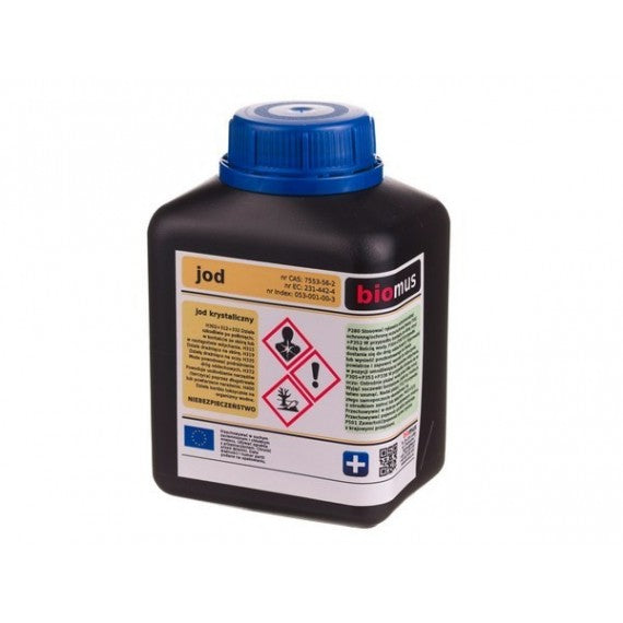 Kristallines Jod 250g BIOMUS - ChemMarkt.de