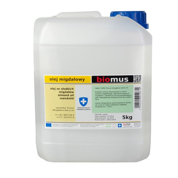 Mandelöl 25L BIOMUS - ChemMarkt.de