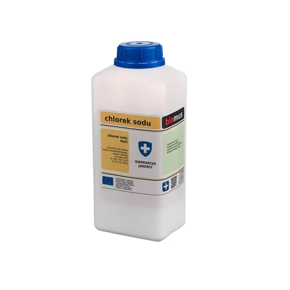 Natriumchlorid NaCl Salzsäure 1kg BIOMUS - ChemMarkt.de