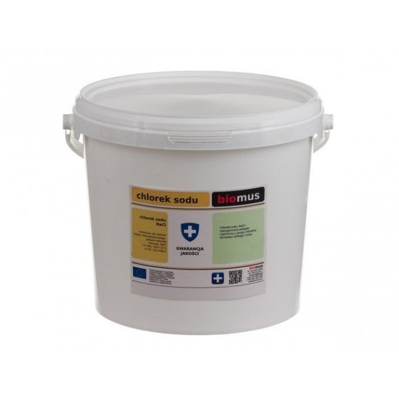 Natriumchlorid NaCl Salzsäure 5kg BIOMUS - ChemMarkt.de