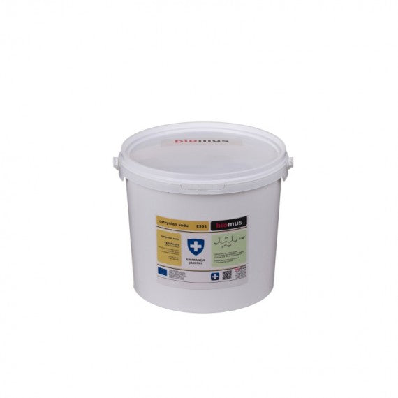 Natriumcitrat 5 kg BIOMUS - ChemMarkt.de