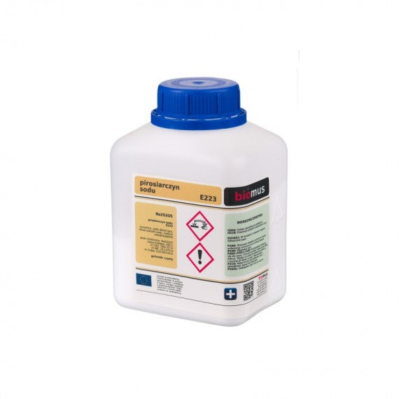 Natriummetabisulfit E223 500g BIOMUS - ChemMarkt.de