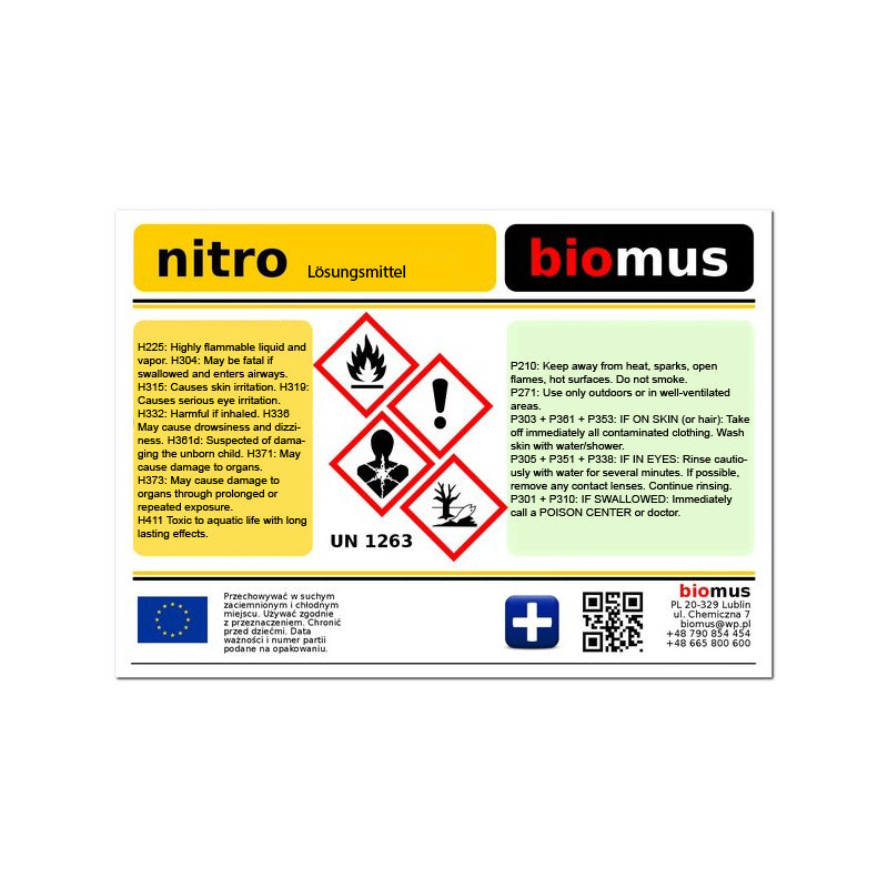 Nitro 5L BIOMUS - ChemMarkt.de