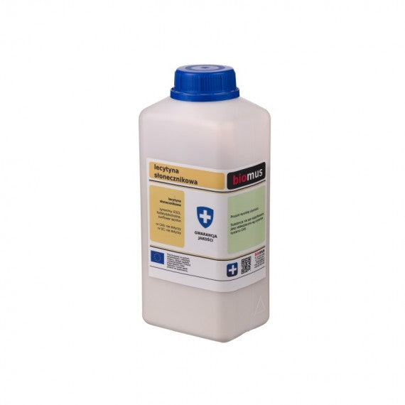 Sonnenblumenlecithin 100% ohne GMO 1000g BIOMUS - ChemMarkt.de