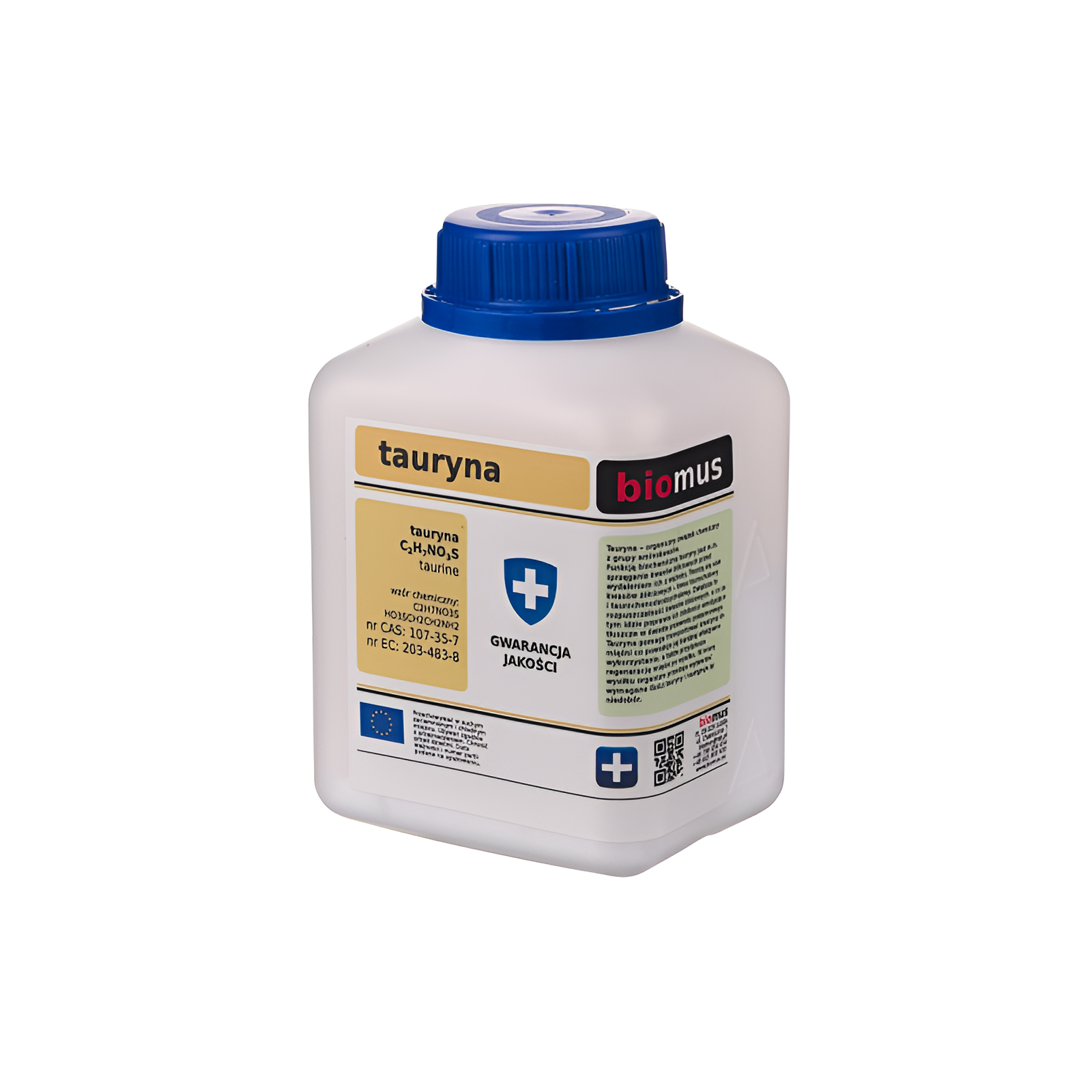 Taurin 500g BIOMUS - ChemMarkt.de