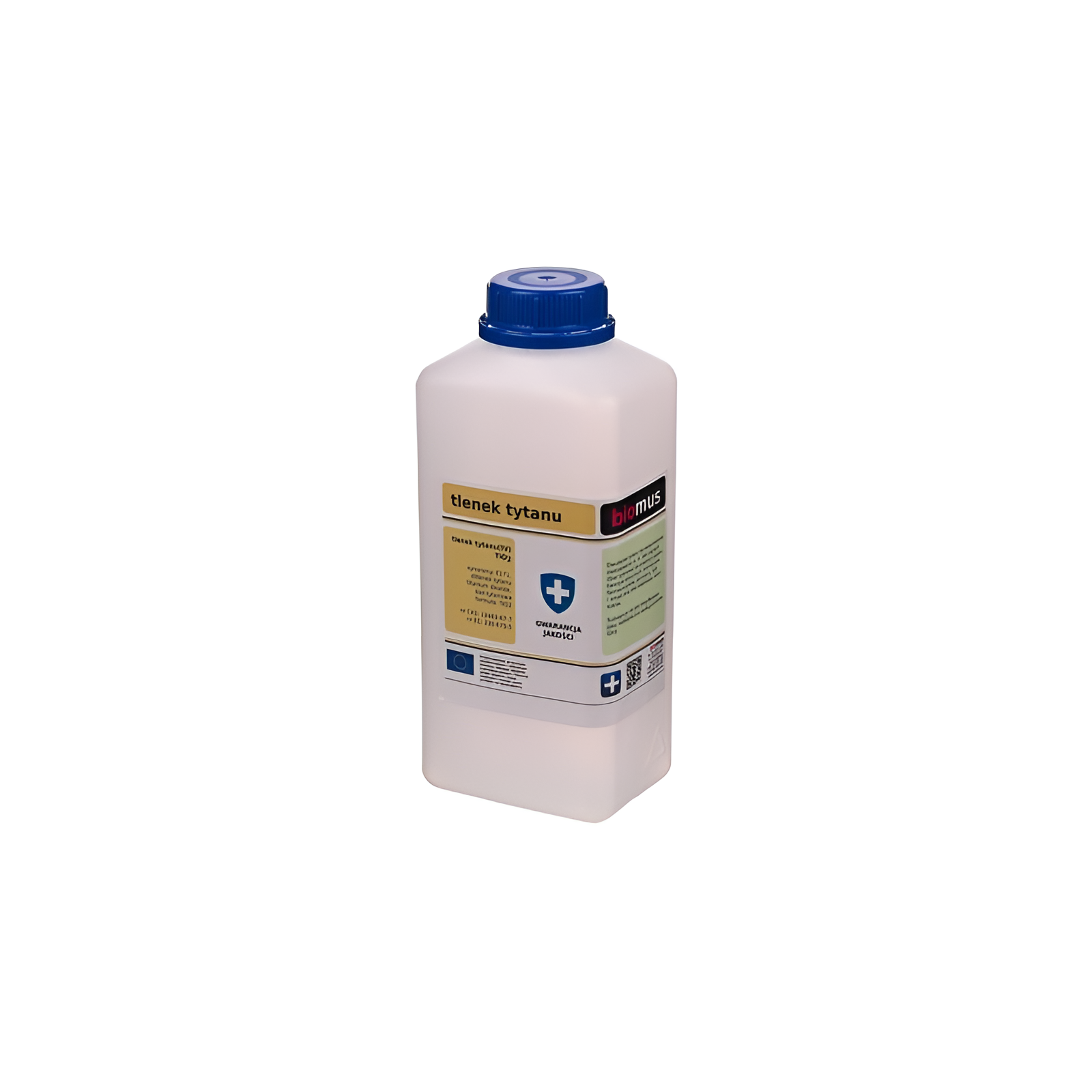 Titanoxid. Titanweiß 1kg BIOMUS - ChemMarkt.de