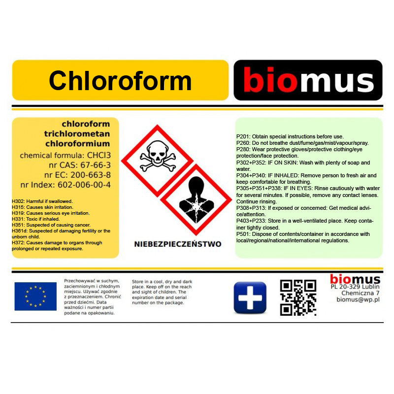 Chloroform 100ml BIOMUS