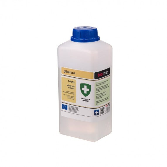 Pflanzliches Glycerin. Pur Pharmazeutisch Min 99,5% 1kg BIOMUS - ChemMarkt.de